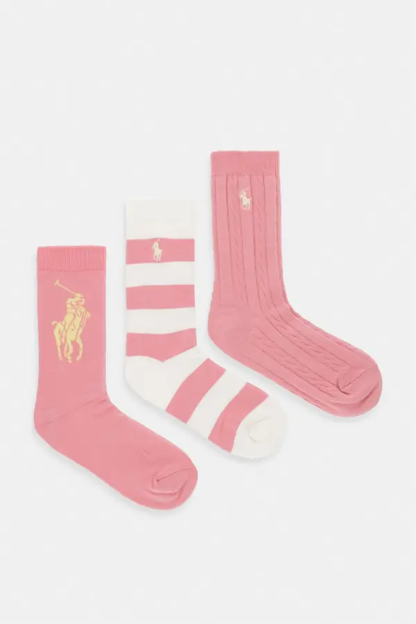 Polo Ralph Lauren Polo Ralph Lauren nogavice otroške paket 3 kosov