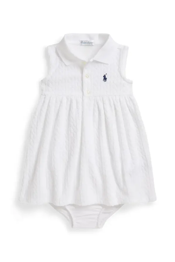 Polo Ralph Lauren Polo Ralph Lauren obleka A-kroja bombažna
