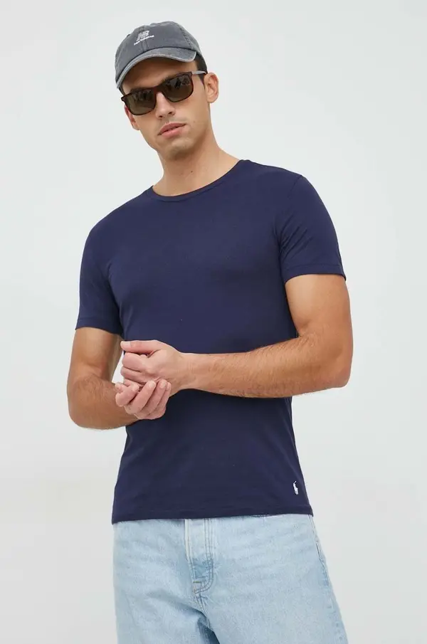 Polo Ralph Lauren Polo Ralph Lauren osnovna kratka majica moška bombažna paket 3 kosov