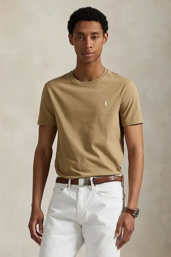 Polo Ralph Lauren Polo Ralph Lauren osnovna kratka majica moška bombažna