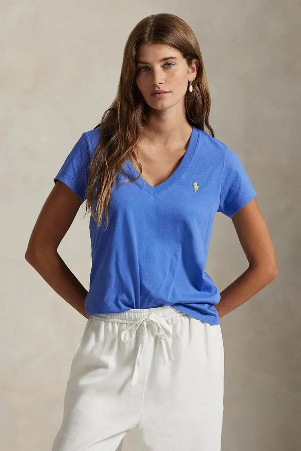 Polo Ralph Lauren Polo Ralph Lauren osnovna kratka majica ženska bombažna