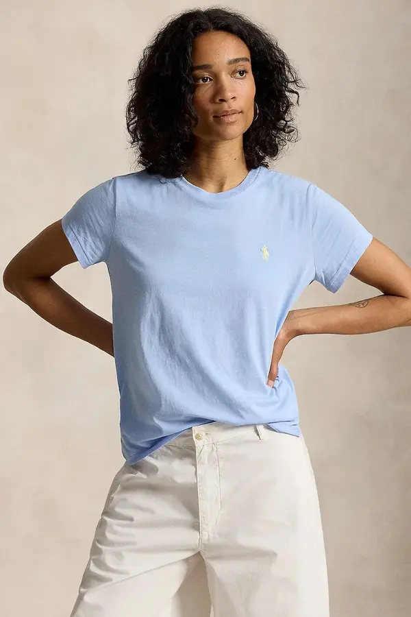 Polo Ralph Lauren Polo Ralph Lauren osnovna kratka majica ženska bombažna