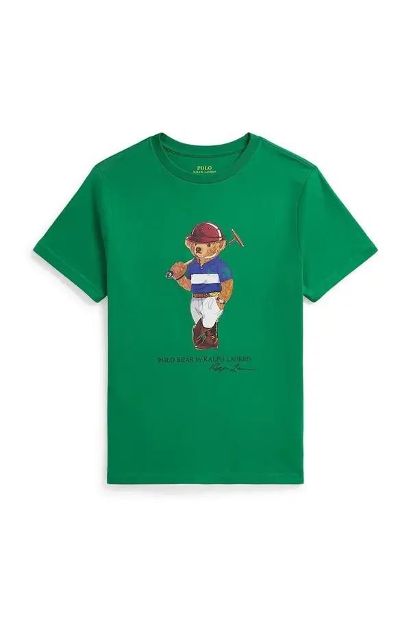 Polo Ralph Lauren Polo Ralph Lauren Otroška bombažna kratka majica Polo Ralph Lauren
