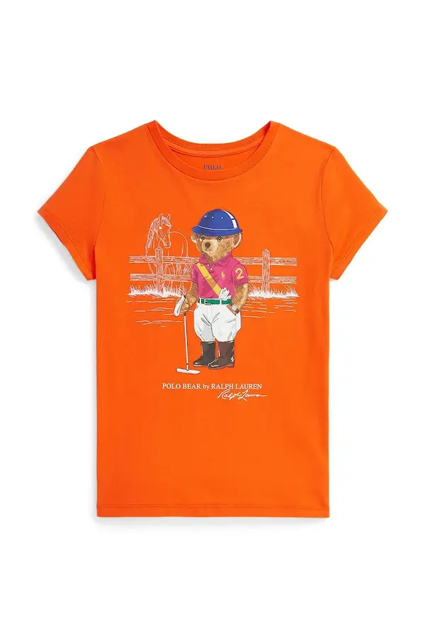 Polo Ralph Lauren Polo Ralph Lauren Otroška bombažna kratka majica Polo Ralph Lauren