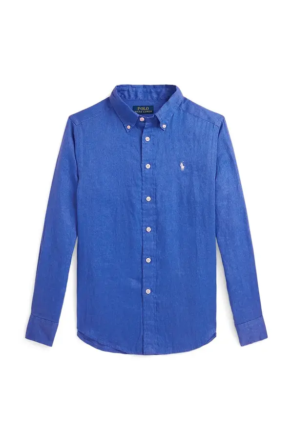 Polo Ralph Lauren Polo Ralph Lauren Otroška lanena srajca Polo Ralph Lauren
