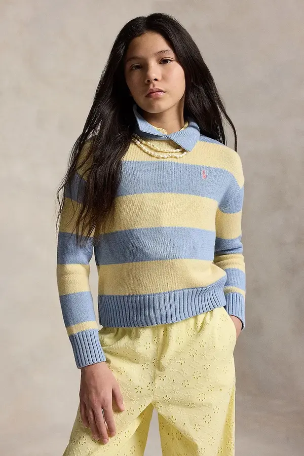Polo Ralph Lauren Polo Ralph Lauren Otroški bombažen pulover Polo Ralph Lauren
