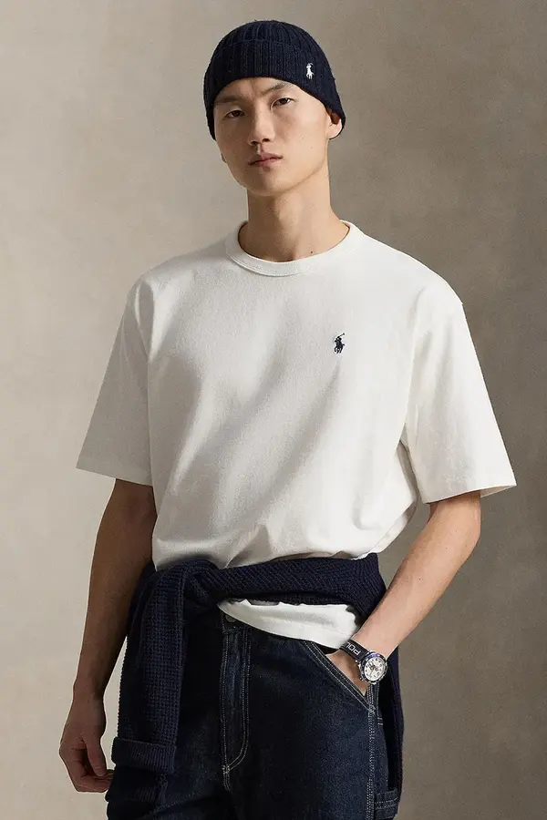 Polo Ralph Lauren Polo Ralph Lauren oversize kratka majica moška bombažna