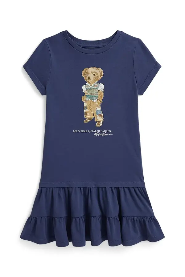 Polo Ralph Lauren Polo Ralph Lauren poletna obleka bombažna