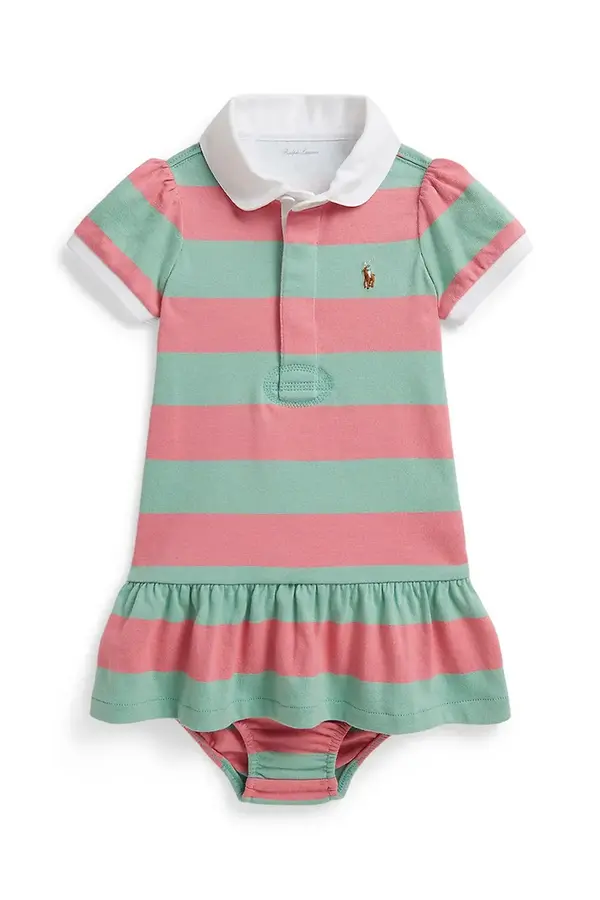 Polo Ralph Lauren Polo Ralph Lauren poletna obleka bombažna