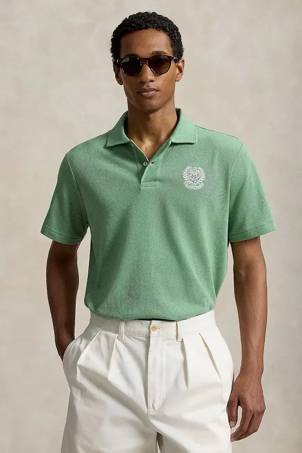 Polo Ralph Lauren Polo Ralph Lauren polo majica moška bombažna Wimbledon