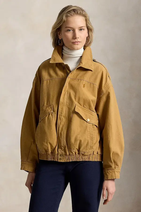 Polo Ralph Lauren Polo Ralph Lauren prehodna jakna ženska bombažna