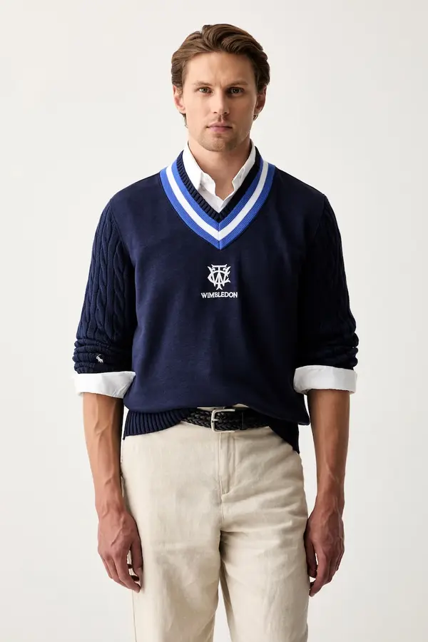 Polo Ralph Lauren Polo Ralph Lauren pulover moški bombažen Wimbledon