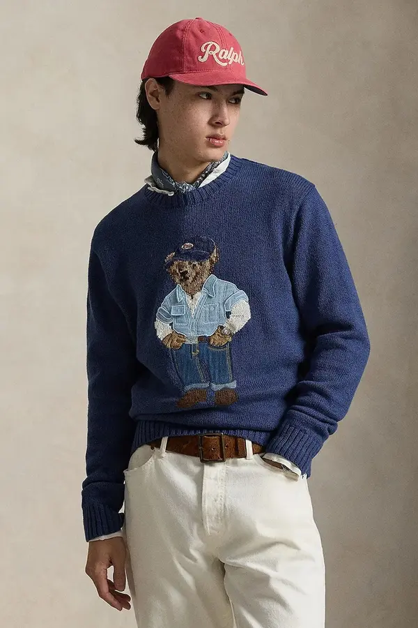 Polo Ralph Lauren Polo Ralph Lauren pulover moški z volno