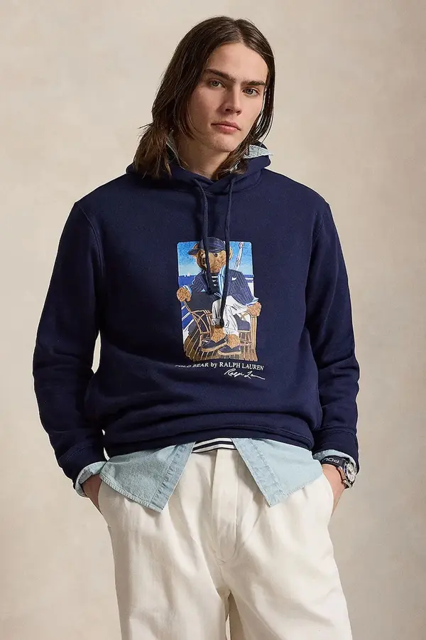 Polo Ralph Lauren Polo Ralph Lauren pulover s kapuco moški