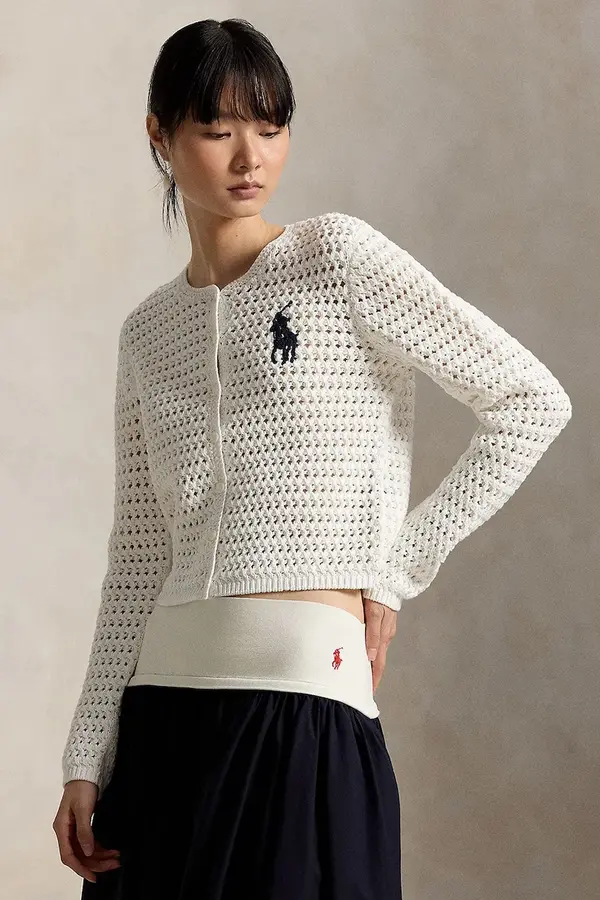 Polo Ralph Lauren Polo Ralph Lauren pulover z zadrgo ženski bombažen