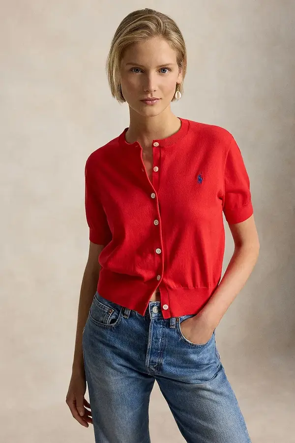 Polo Ralph Lauren Polo Ralph Lauren pulover z zadrgo ženski z bombažem