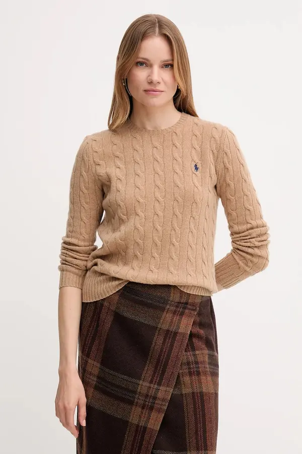 Polo Ralph Lauren Polo Ralph Lauren pulover ženski z dodatkom kašmirja