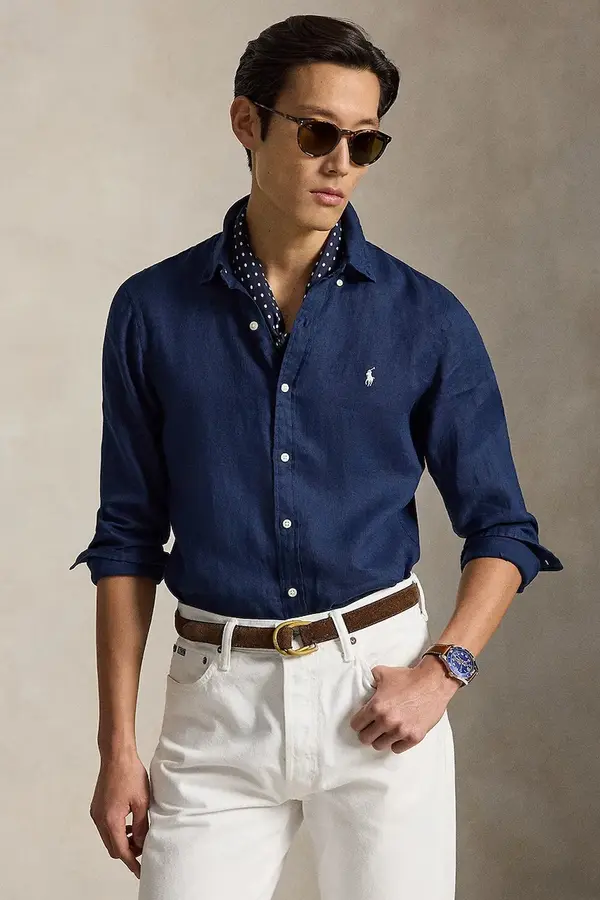 Polo Ralph Lauren Polo Ralph Lauren srajca moška lanena