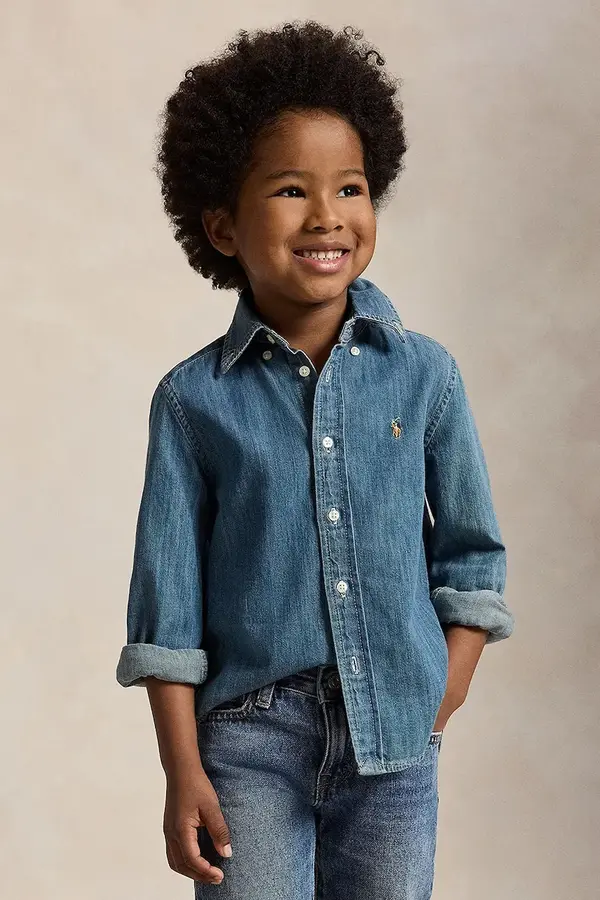 Polo Ralph Lauren Polo Ralph Lauren srajca otroška denim