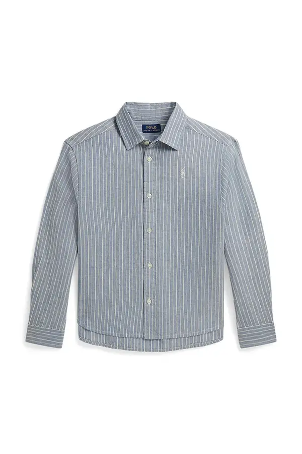 Polo Ralph Lauren Polo Ralph Lauren srajca otroška z lanom