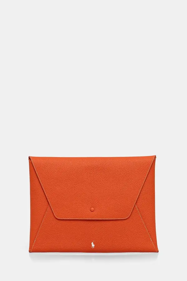 Polo Ralph Lauren Polo Ralph Lauren usnjena torba za prenosni računalnik, 25 x 35 cm