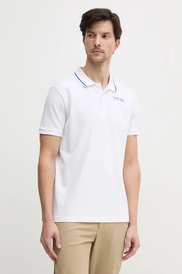Red Bull Racing x Pepe Jeans Polo Red Bull Racing x Pepe Jeans TIPPED LOGO POLO
