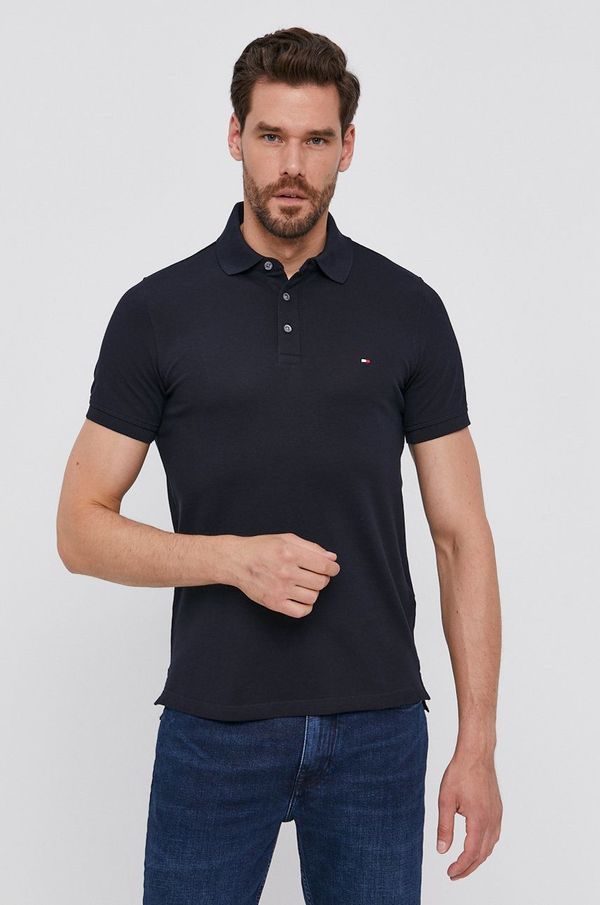 Tommy Hilfiger Polo Tommy Hilfiger moški, mornarsko modra barva