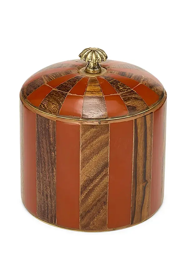 Doing Goods Posoda s pokrovom Doing Goods Piper Striped Circus Box