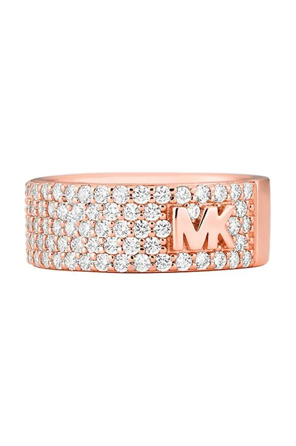 Michael Kors Pozlačen prstan Michael Kors