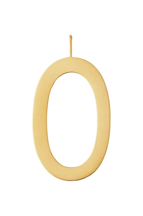 Design Letters Pozlačeni srebrni obesek Design Letters 90201001O