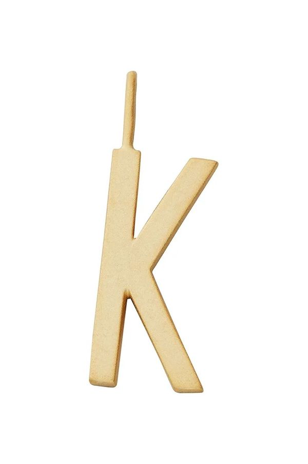 Design Letters Pozlačeni srebrni obesek Design Letters 90201544K