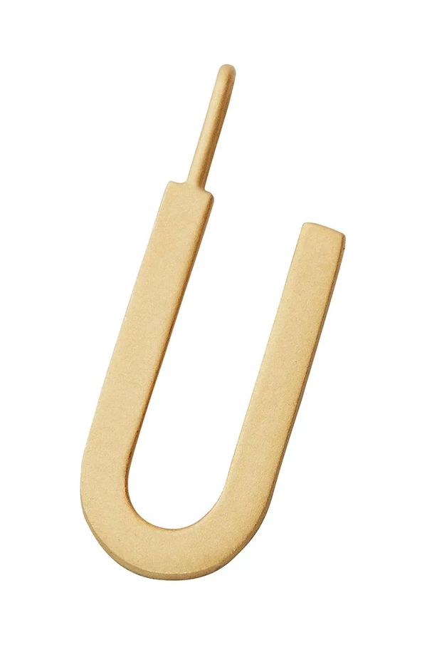 Design Letters Pozlačeni srebrni obesek Design Letters 90201544U