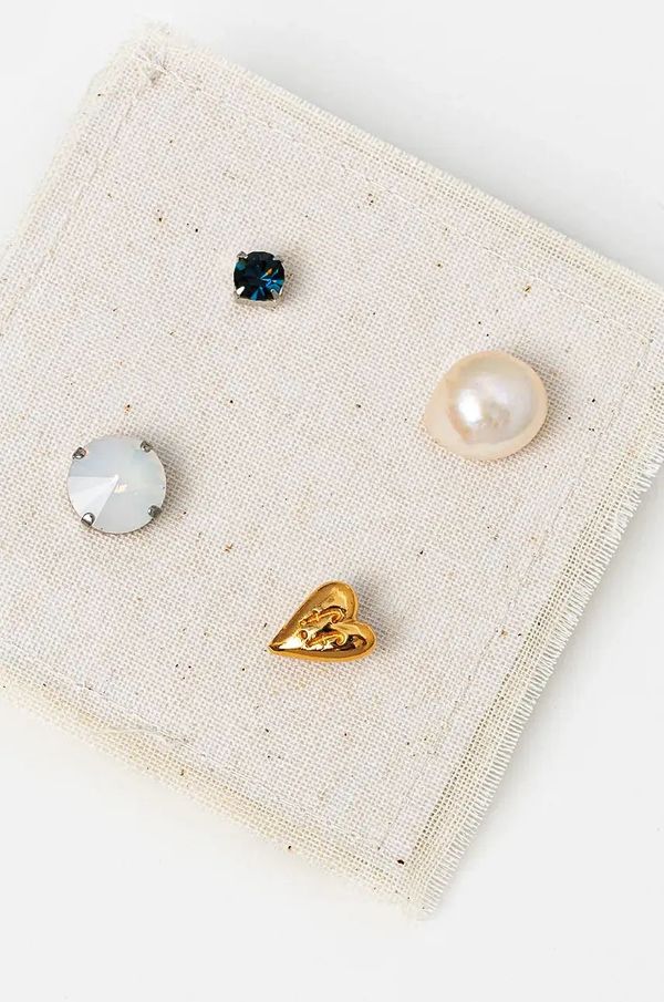 Forte Forte Pozlačeni uhani Forte Forte 4-pack 12970_my jewel