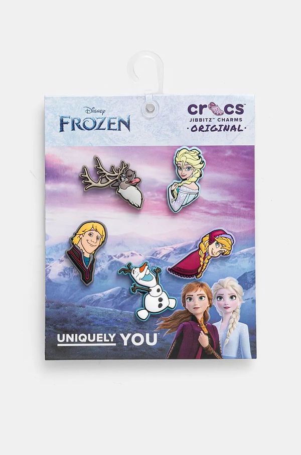 Crocs Priponke za otroške čevlje Crocs Frozen Character 5-pack 10013626