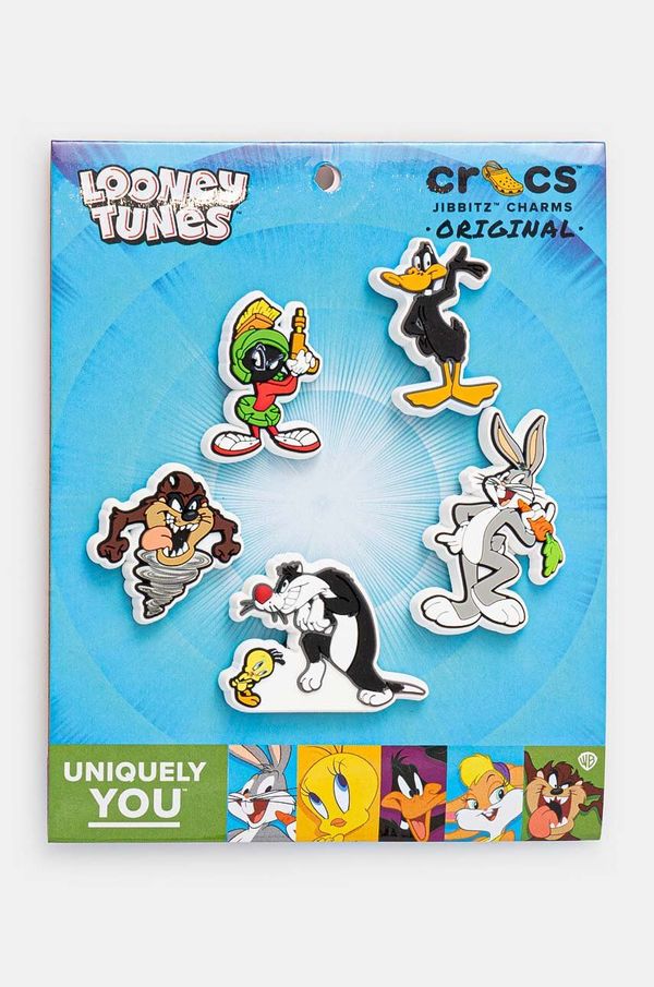 Crocs Priponke za otroške čevlje Crocs x Looney Tunes 5-pack