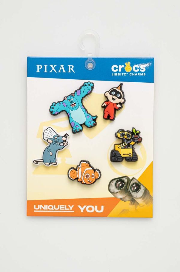 Crocs Priponke za otroške čevlje Crocs x Pixar 5-pack