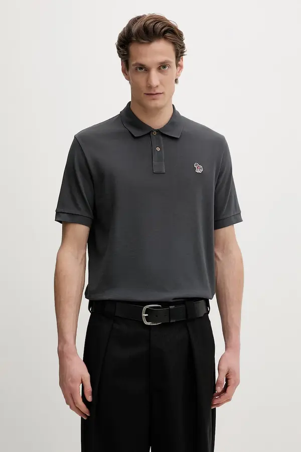 PS Paul Smith PS Paul Smith polo majica moška bombažna