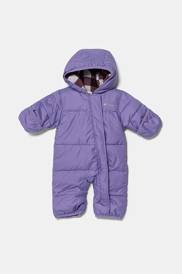 Columbia Puhast kombinezon za dojenčka Columbia Snuggly Bunny Bunting vijolična barva, 2088791