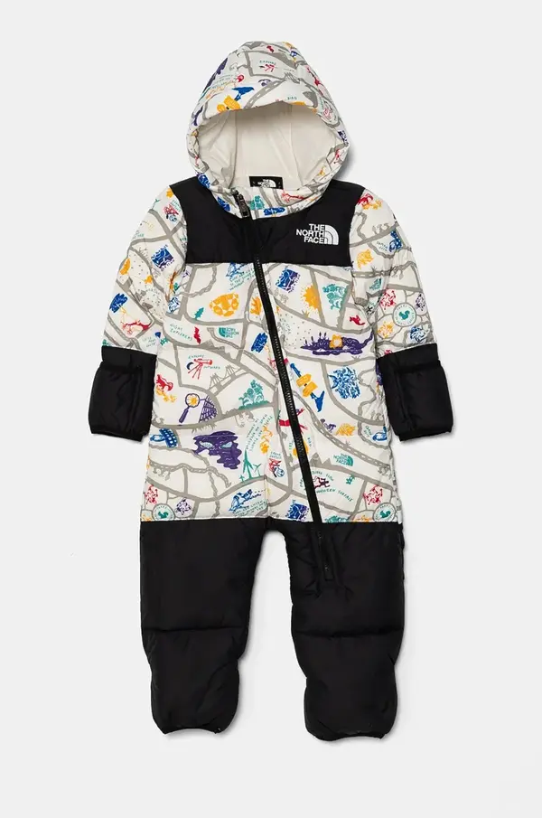 The North Face Puhast kombinezon za dojenčka The North Face BABY 1996 RETRO NUPTSE ONE PIECE