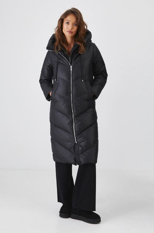 Medicine Puhast plašč Medicine ženski, črna barva