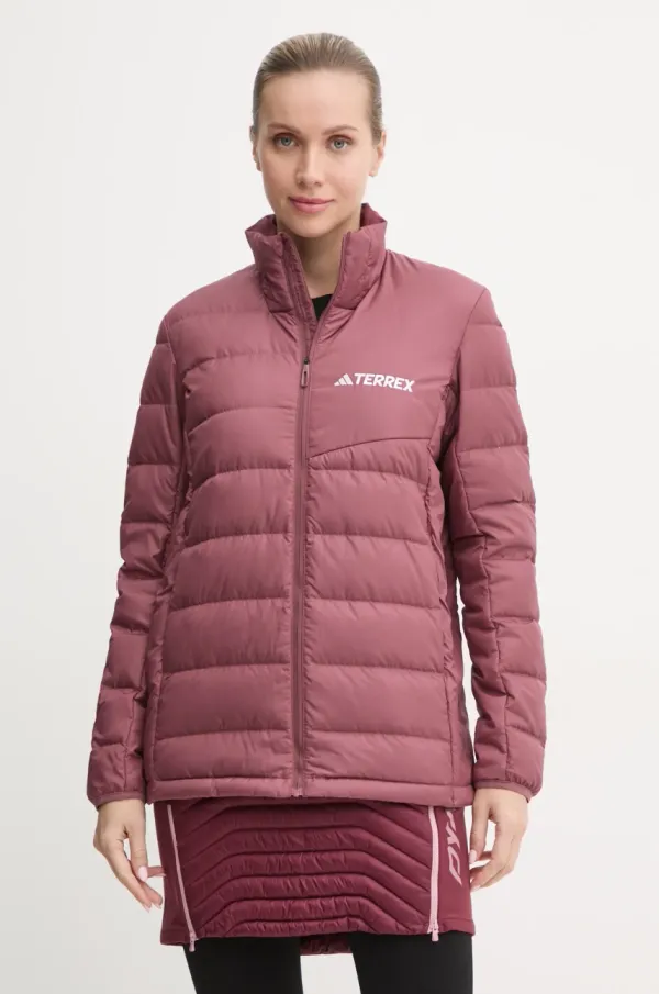 adidas TERREX Puhasta športna jakna adidas TERREX Multi rdeča barva, JE6713