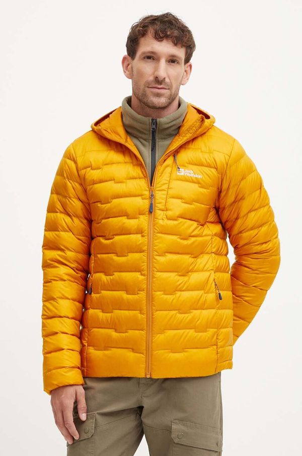 Jack Wolfskin Puhasta športna jakna Jack Wolfskin Passamani oranžna barva, A61831