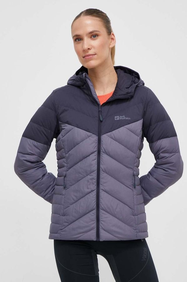 Jack Wolfskin Puhasta športna jakna Jack Wolfskin Tundra mornarsko modra barva