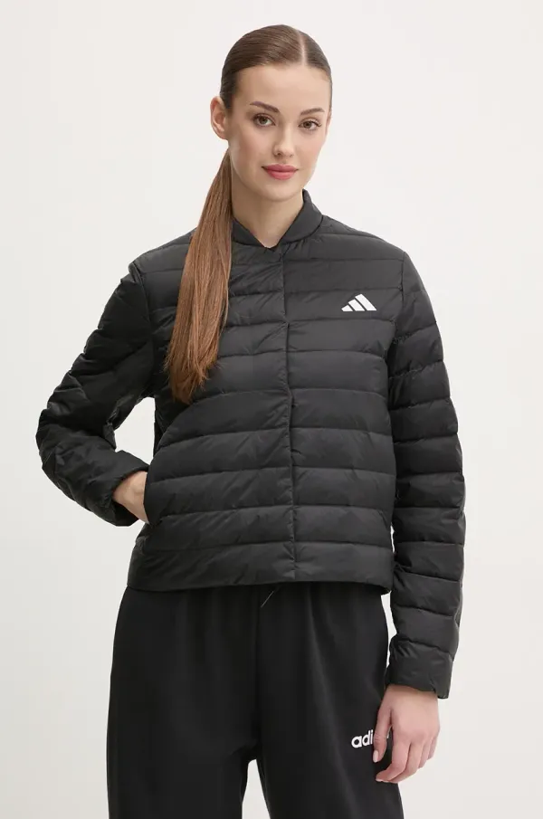 adidas Puhovka adidas HELIONIC črna barva, JD1087
