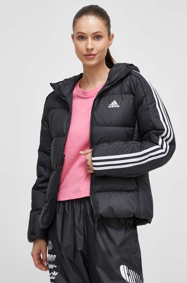 adidas Puhovka adidas ženska, črna barva