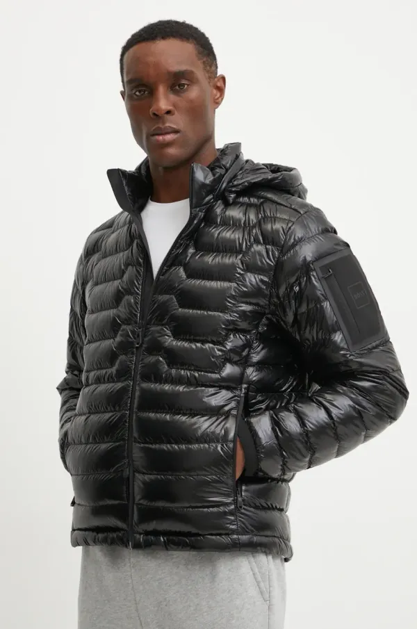 BOSS Green Puhovka BOSS Green moška, črna barva, 50529680