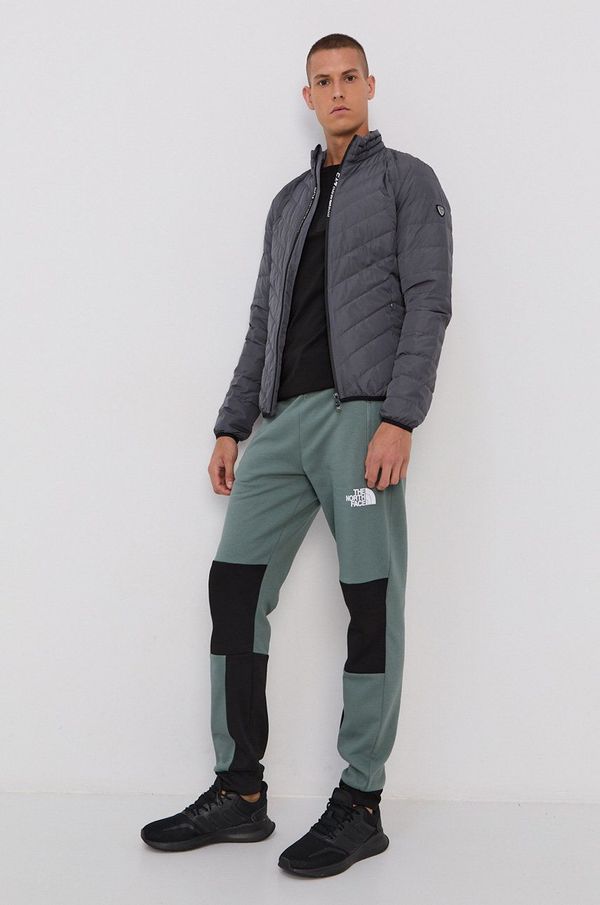 EA7 Emporio Armani Puhovka EA7 Emporio Armani moška, siva barva