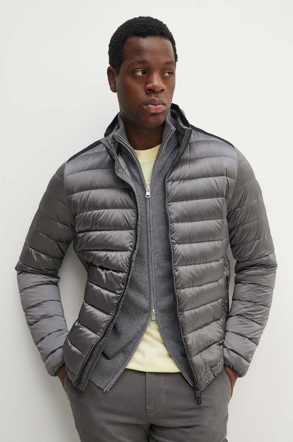 Guess Puhovka Guess moška, siva barva