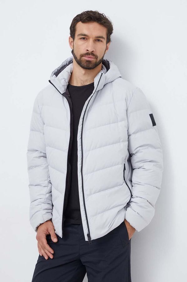 Jack Wolfskin Puhovka Jack Wolfskin Colonius moška, siva barva, 1207431