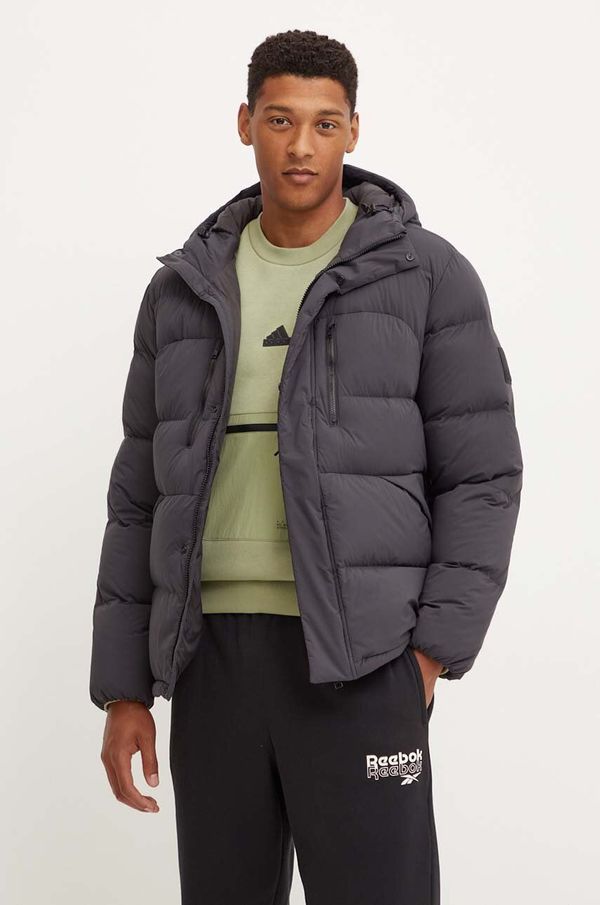 Jack Wolfskin Puhovka Jack Wolfskin moška, črna barva